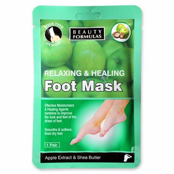 Picture of BEAUTY FORMULAS RELAXING & HEALING FOOT MASK